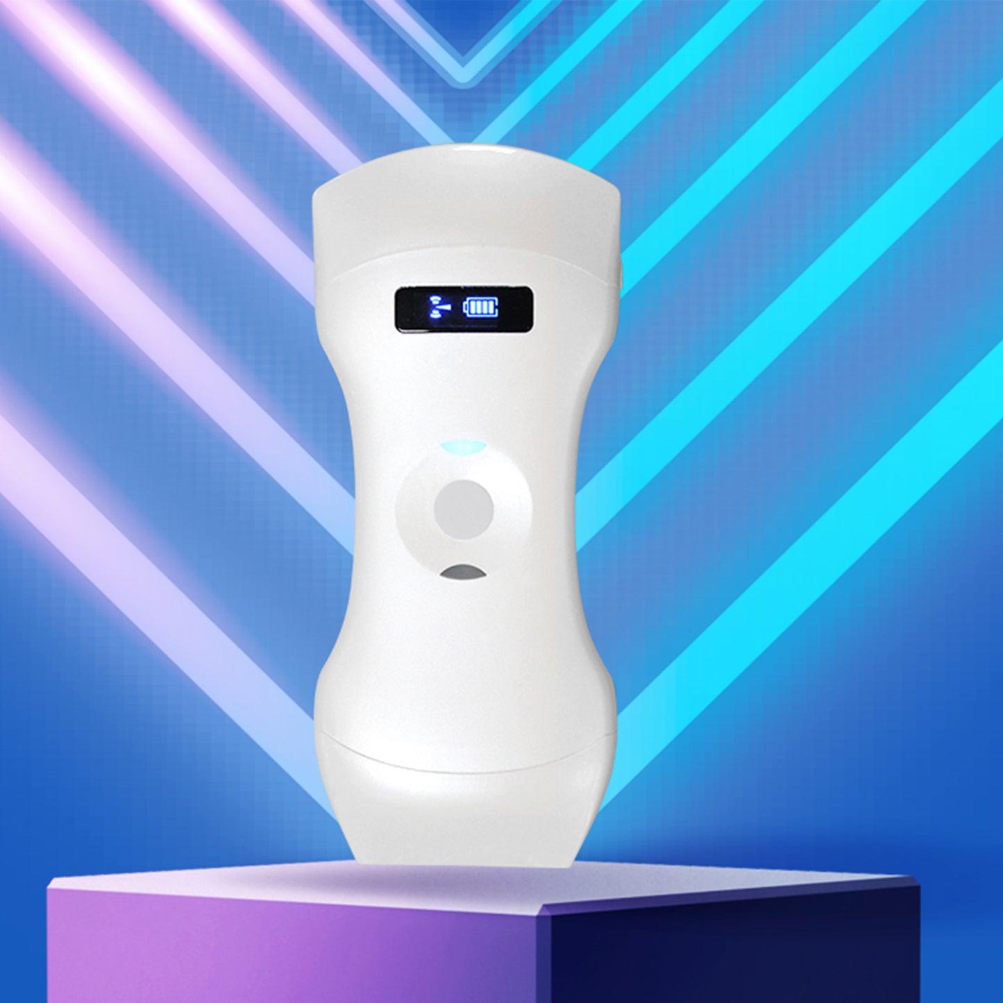 6CPL 192 Elements 3in1 palm doppler ultrasound, convex/linear/phased array three-in-one, high configuration