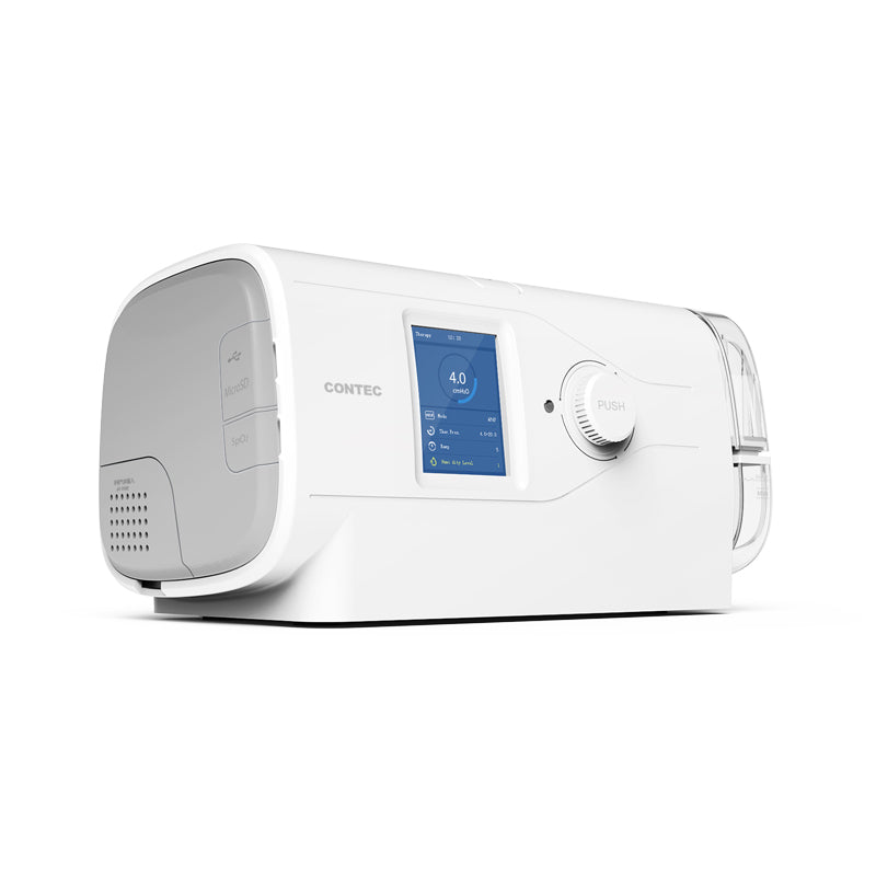 Color LCD Positive Airway Pressure Device R100 CPAP Mode Ramp Lung Treatment Positive Pressure Ventilator